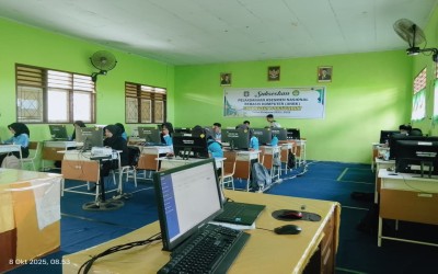 SMK Negeri 1 Paguyaman Gelar Simulasi TKA Perdana: Langkah Strategis Menuju Penilaian Akademik yang Objektif
