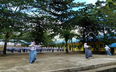 SENAM ANAK INDONESIA HEBAT DI SMKN 1 PAGUYAMAN: SEMANGAT SEHAT DAN KEBERSAMAAN SISWA